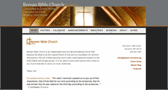 Desktop Screenshot of berean-shoreline.org